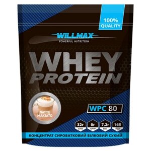 Протеїн Willmax Whey Protein 80 920 g /23 servings/ Latte Macchiato