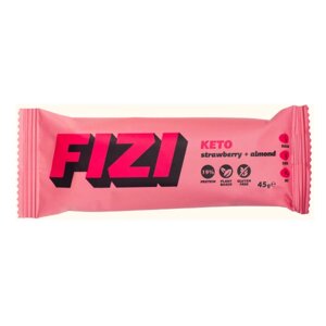 Протеїновий батончик FIZI Keto Protein Bar 45 g Strawberry Almond