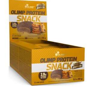 Протеїновий батончик Olimp Nutrition Protein Snack 12 х 60 g Cookies