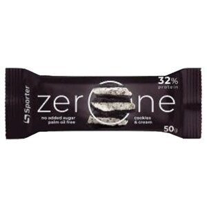 Протеїновий батончик Sporter Zero One 50 g Cookies Cream