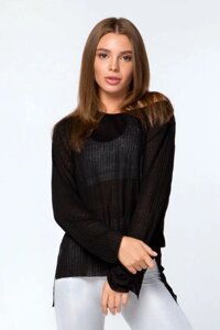 Пуловер Designed for Fitness KNIT SOFT XS/S чорний