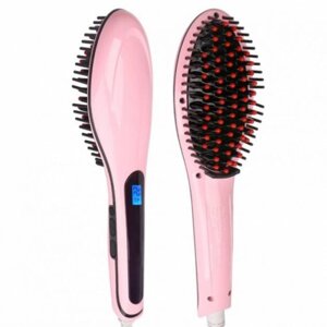 Гребінець випрямляч для укладання волосся електрична Fast Hair Straightener HQT-906