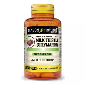 Розторопша Mason Natural Milk Thistle Silymarin 60 Caps