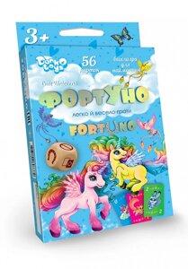 Розвиваюча настільна гра Danko Toys "Фортуно Cute Unicorns" укр UF-04-01U