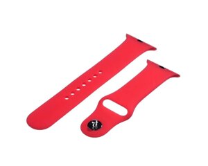 Ремінець Anchor для Apple Watch Band Silicone One-Piece Size-S 38 / 40mm Колір 14 Red