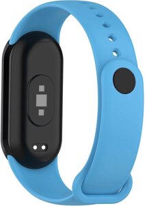 Ремінець силіконовий Anchor Xiaomi Mi Band 8 № 11 Light Blue