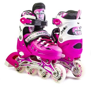 Ролики Scale Sports розмір 29-33 Pink (1516215648)