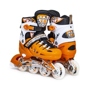 Роликові ковзани Scale Sports 34-37 Orange (954994693-M)