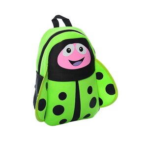 Рюкзак дитячий SchoolBag Божа корівка Green (RBK003)