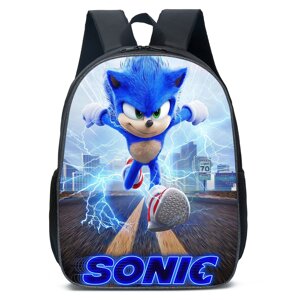 Рюкзак для школи з принтом Супер Сонік Sonic