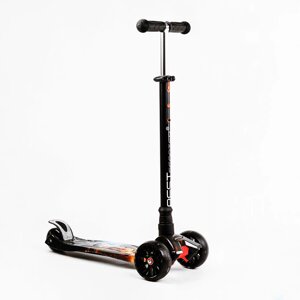 Самокат Best Scooter MAXI S 4 колеса PU СВІТЛО Planets 60 кг Різнокольоровий (111810)