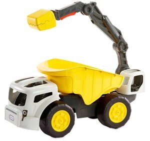 Самоскид екскаватор для юних будівельників Little Tikes 36 x 21.5 x 25 см Жовтий (IR219059)