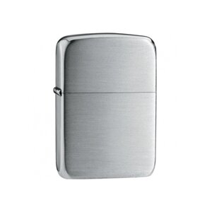 Срібна бензинова запальничка Zippo 24 Silver 1941 Replica Hand Satin Sterling (24)