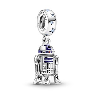 Срібний шарм Pandora Дроїд R2-D2 Зоряні Війни 799248C01