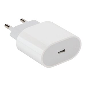 Мережеве зарядний пристрій Apple PD 25W 1:1 Type-C iPhone 14 / iPhone 15 / iPhone 15 Pro Max / iPhone 14 Pro Max White