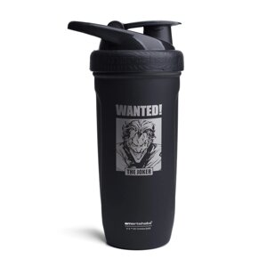 Шейкер SmartShake Reforce Stainless Steel DC Comics The Joker 900 мл Чорний (25109)