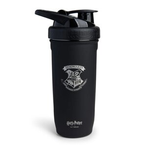 Шейкер SmartShake Reforce Stainless Steel Harry Potter Hogwarts 900 мл Чорний (27562)