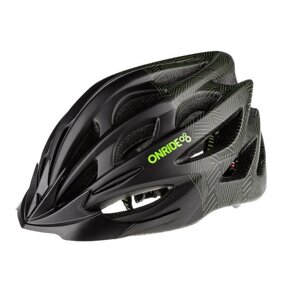 Шолом велосипедний Onride Mount L 58-61 см Black/Green