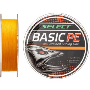 Шнур Select Basic PE Оранжевый 150м 0.22мм 13.6кг/30lb (1870-27-77)