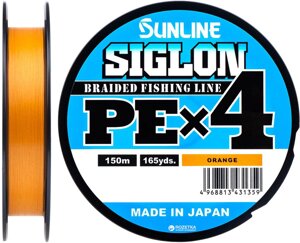 Шнур Sunline Siglon PE х4 150m #1.5/0.209mm 25lb/11.0kg (1658-09-34)