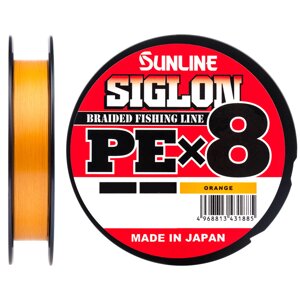 Шнур Sunline Siglon PE х8 150 м 0.209 мм 11 кг/25lb (1658-09-91)