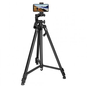 Штатив для камери та телефону TRIPOD 380A 0.5 м -1.35 м Чорний