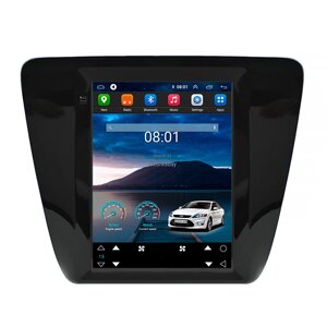 Штатна автомагнітола Wangi Skoda Octavia (2013-2018 рр. ) tesla style 9.7" 2+32 Gb 4G+CarPlay GPS Android