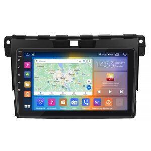 Штатна магнітола 9" Lesko для Mazda CX-7 I 2006-2009 2/32Gb CarPlay 4G Wi-Fi GPS Prime Мазда