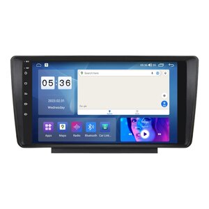 Штатна магнітола 9" Lesko для Skoda Octavia II (A5) ver 2 2004-2013 2/32Gb CarPlay 4G Wi-Fi GPS Prime Шкода