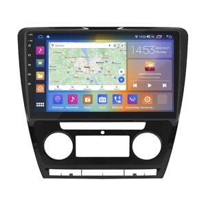 Штатна магнітола Lesko 10" Skoda Octavia II A5 2004-2009 4/64Gb CarPlay 4G Wi-Fi GPS Prime (8513-48100)