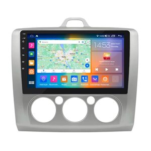 Штатна магнітола Lesko 9" Ford Focus II Рестайлінг 2007-2011 2/32Gb CarPlay 4G Wi-Fi GPS Prime (6727-47584)