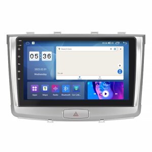 Штатна магнітола Lesko для Haval H6 2014-2020 IPS 10 4/6b CarPlay Prime DSP процесор