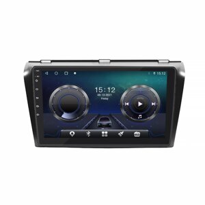 Штатна магнітола Lesko для Mazda 3 I (BK) Рестайлінг 2006-2009 9" 4/32Gb/ 4G/ Wi-Fi/ CarPlay GPS Premium