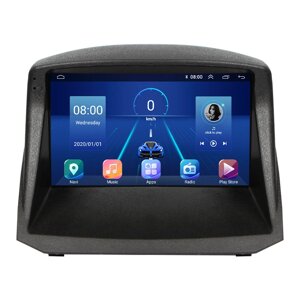 Штатна магнітола Lesko Ford Fiesta Mk6 2008-2013 9" 4/32Gb/ 4G/ Wi-Fi/ CarPlay Premium (9447-37771)