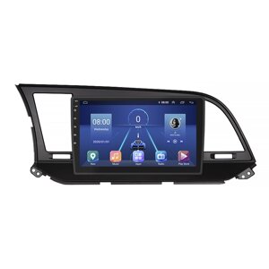 Штатна магнітола Lesko Hyundai Avante VI 2015-н. в. 9" 4/32Gb 4G Wi-Fi GPS Top (10483-51788)