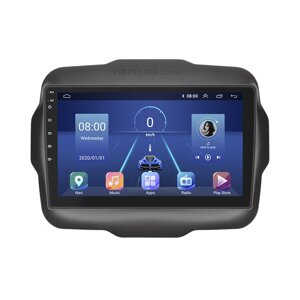 Штатна магнітола Lesko Jeep Renegade I 2014-2019 9" 6/128Gb 4G Wi-Fi GPS Top (10254-54047)