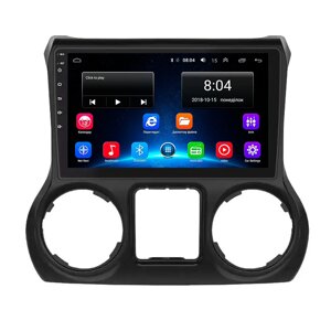 Штатна магнітола Lesko Jeep Wrangler III JK 2007-2018 10" 2/32Gb Wi-Fi GPS Base (10258-54878)