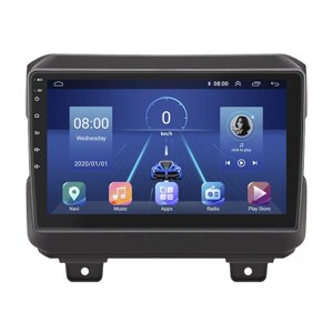 Штатна магнітола Lesko Jeep Wrangler IV JL 2017-н. в. 9" 6/128Gb 4G Wi-Fi GPS Top (10259-54049)