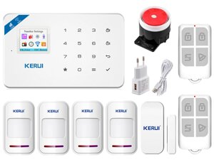 Сигналізація Wi-Fi Kerui W18 для 3-кімнатної квартири blank strong (JFJFJDRJ8DT7H)