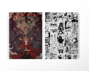 Скетчбук Сталевий Алхімік, Едвард Елрік, Альфонс Елрік - Fullmetal Alchemist (17649) Fan Girl
