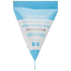 Скраб для обличчя з содою і гіалуроновою кислотою Farmstay Baking Powder Hyaluronic Acid Pore Scrub 7г 880200048000011