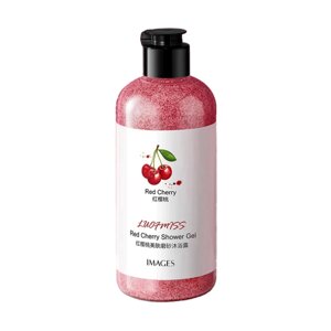 Скрабуючий гель для душу No Brand з вишнею Images Red Cherry Shower Gel 300 мл