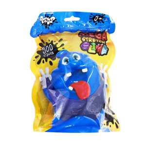 Слайм Mega Stretch Slime 500 г укр фіолетовий Dankotoys (SLM-12-01U)