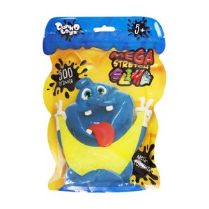 Слайм Mega Stretch Slime 500 г укр жовтий Dankotoys (SLM-12-01U)