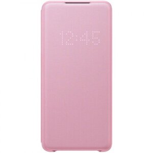 Смарт чохол книжка Samsung Galaxy S20 Plus SM-G985 LED Wallet Cover Pink Рожевий