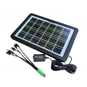 Сонячна панель із USB виходом 8W/28*20 см Solar Panel CCLamp CL-680