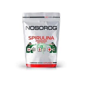 Спіруліна для спорту Nosorog Nutrition Spirulina Powder 200 g /130 servings/ Pure