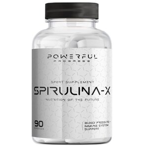 Спіруліна для спорту Powerful Progress Spirulina-X 90 Caps