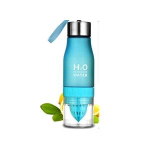 Спортивна пляшка соковитискач H2O water bottle Blue (987351)