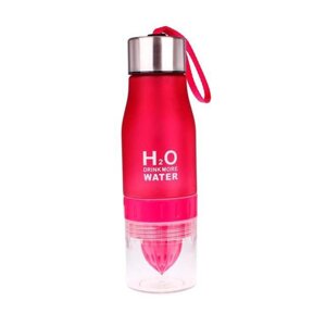 Спортивний пляшка-соковитискач H2O Water bottle Red Червоний